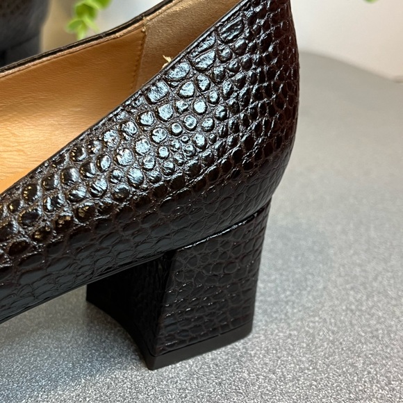 AQUATALIA Size 8 Brown Snake Pattern. Made in Italy. EUC. - Picture 9 of 14